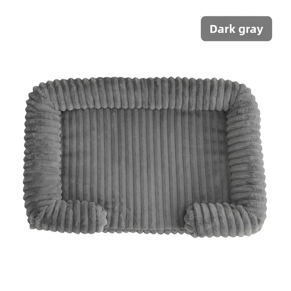 Warm Winter Dog Bed – Cozy Sofa-Style Pet Mat