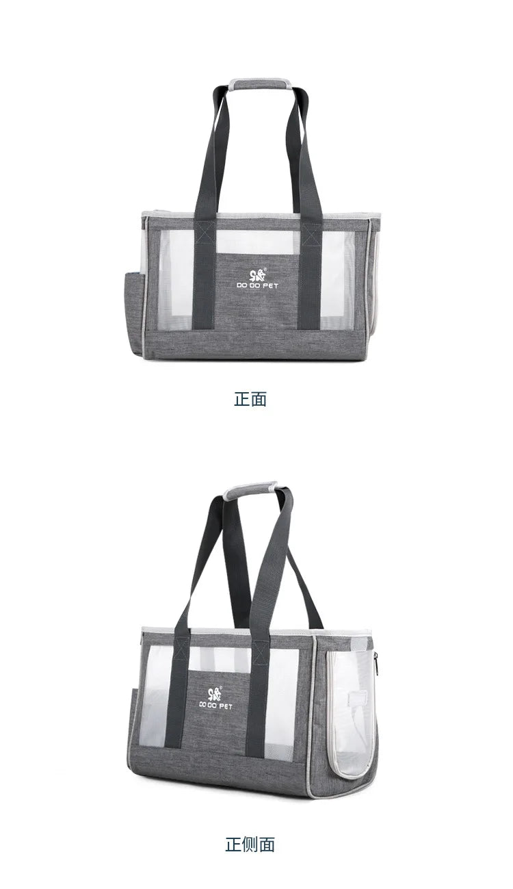 DODOPET Pet Out Carrying Bag Portable Dog Summer Breathable Backpack Puppy Pet Bag Cat Bag Hand Carry