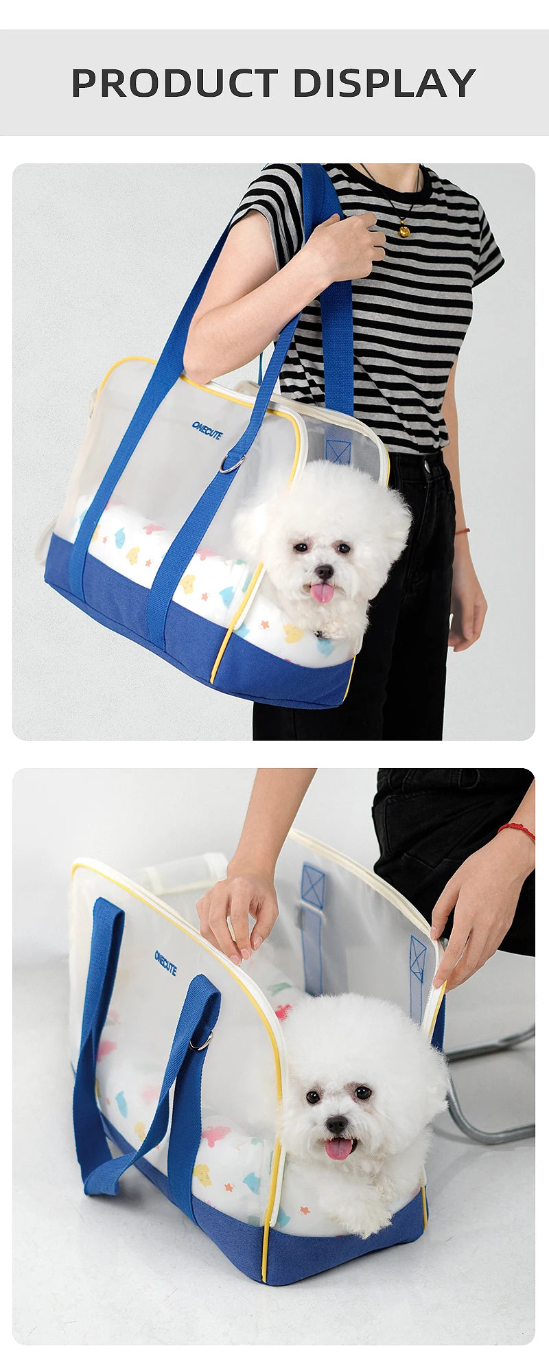 Pet Carrier Backpack, Breathable Travel Backpack for Small Dog Cat, Outdoor Comfort Carrier