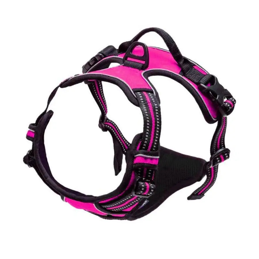 No Pull Dog Harness | Front Clip Heavy Duty Reflective | Easy Control Handle