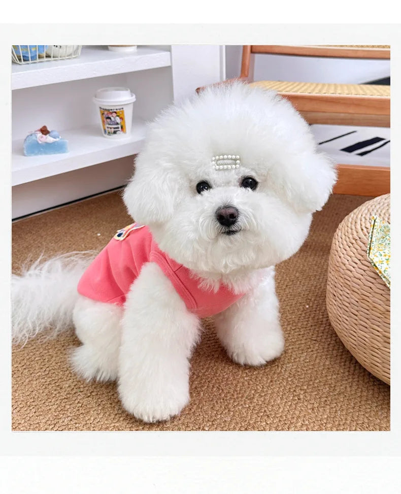 Dog Clothes Chinese Chi-pao Clothes for Small Dog French Bulldog Sweatshirt Pet Dogs Cats Jacket Coat Classic Chihuahua Clothes