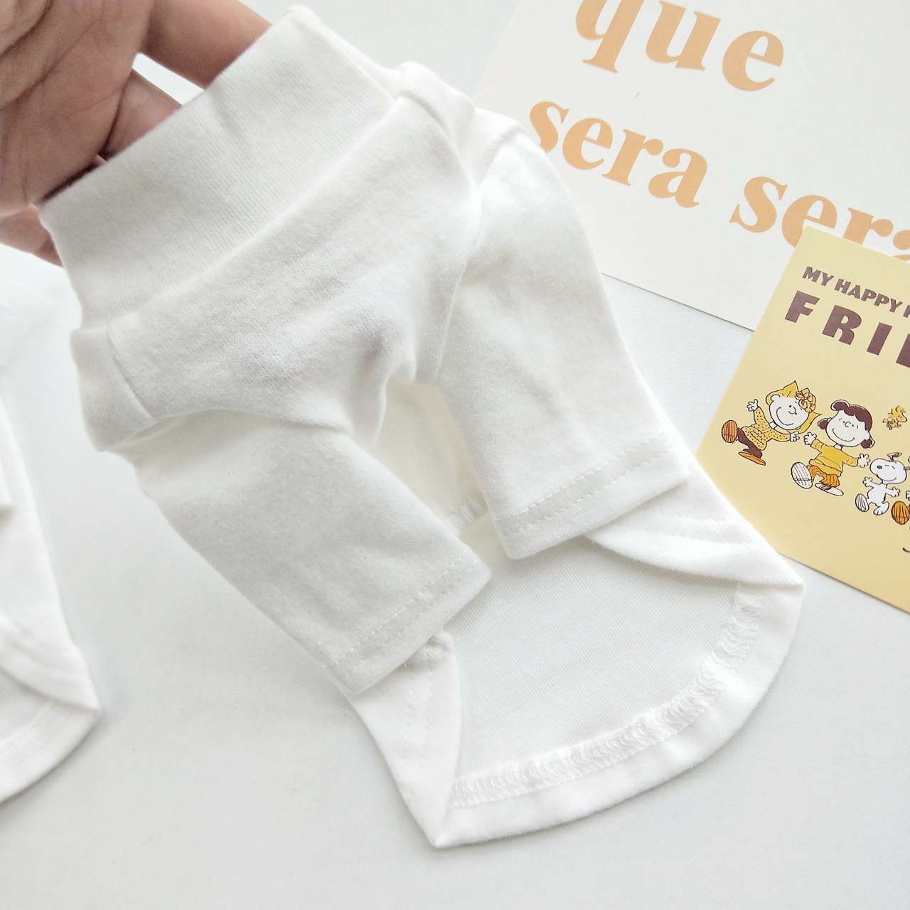 White Bottoming Shirt for Dogs & Cats | Spring Autumn Pet Clothes