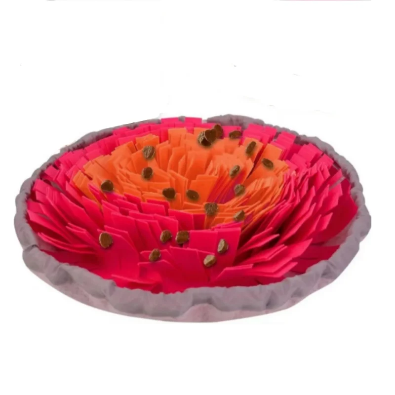 Pet Snuffle Mat for Dogs, Interactive Feed Game for Boredom, Encourages Natural Foraging Skills for Cats Dogs Bowl Travel Use