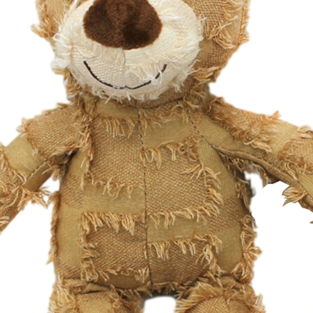 Pet Dog Toys Bear Squeaking Stuffed Toys For Dogs Cat Chew Squeak Toy for Small Dogs Play Funny Training Anxiety Relief Sleep Do