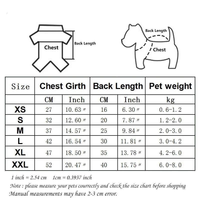 Pet Dog Clothes For Small Dogs Clothing Warm Clothing for Dogs Coat Puppy Outfit Pet Clothes for Small Dog Hoodies Chihuahua