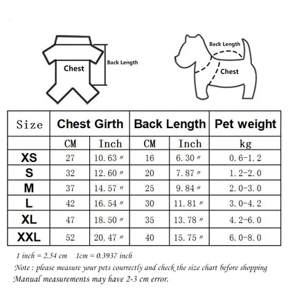 Pet Dog Clothes For Small Dogs Clothing Warm Clothing for Dogs Coat Puppy Outfit Pet Clothes for Small Dog Hoodies Chihuahua