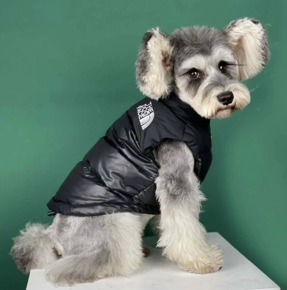 Luxury Pet Coat Cotton Dog Vest Thicken Warm Jacket for Dog Waterproof Dog Vest Designer Pet Clothes