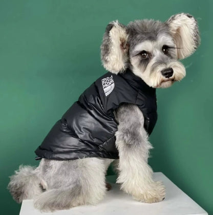 Luxury Pet Coat Cotton Dog Vest Thicken Warm Jacket for Dog Waterproof Dog Vest Designer Pet Clothes