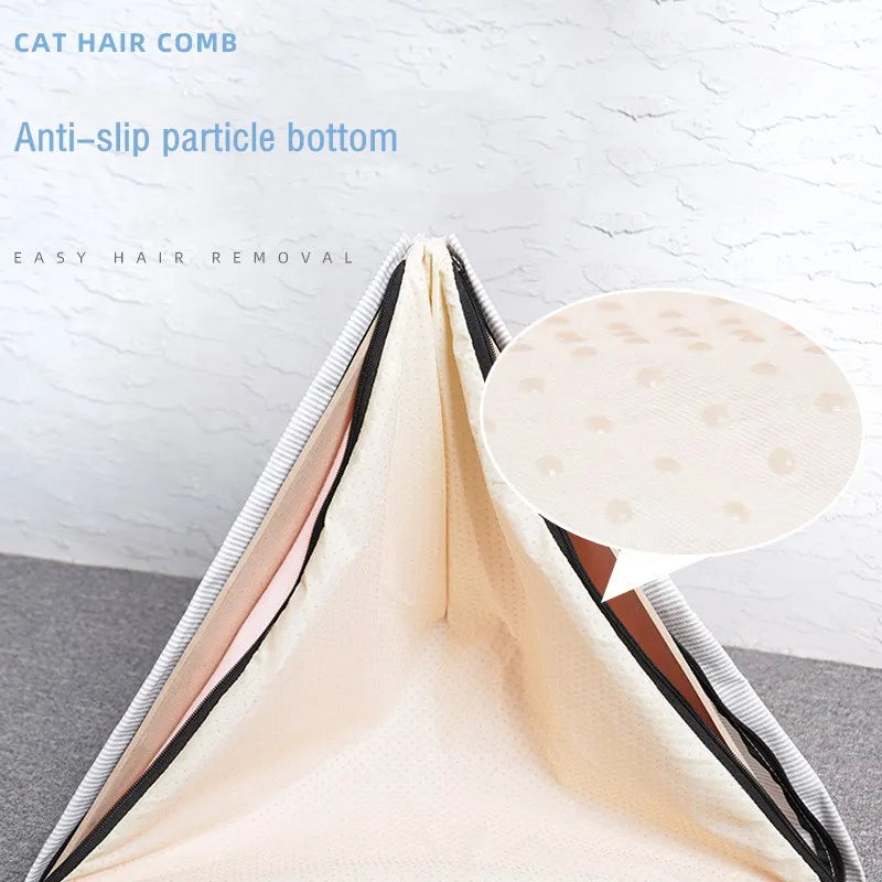 Pine Wood Pet Teepee Tent Bed — Washable &amp; Breathable | Dogs &amp; Cats