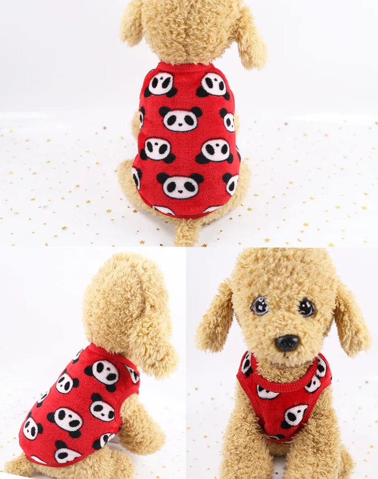 Winter Fleece Vest for Small Dogs & Cats