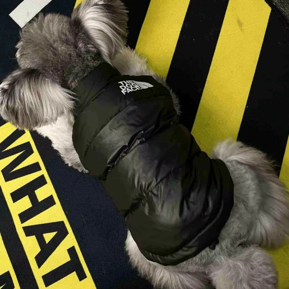 Luxury Pet Coat Cotton Dog Vest Thicken Warm Jacket for Dog Waterproof Dog Vest Designer Pet Clothes