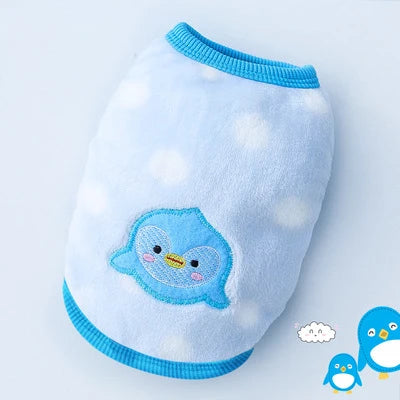 Winter Fleece Vest for Small Dogs & Cats