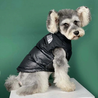 Luxury Pet Coat Cotton Dog Vest Thicken Warm Jacket for Dog Waterproof Dog Vest Designer Pet Clothes
