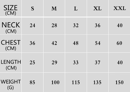Luxury Pet Coat Cotton Dog Vest Thicken Warm Jacket for Dog Waterproof Dog Vest Designer Pet Clothes