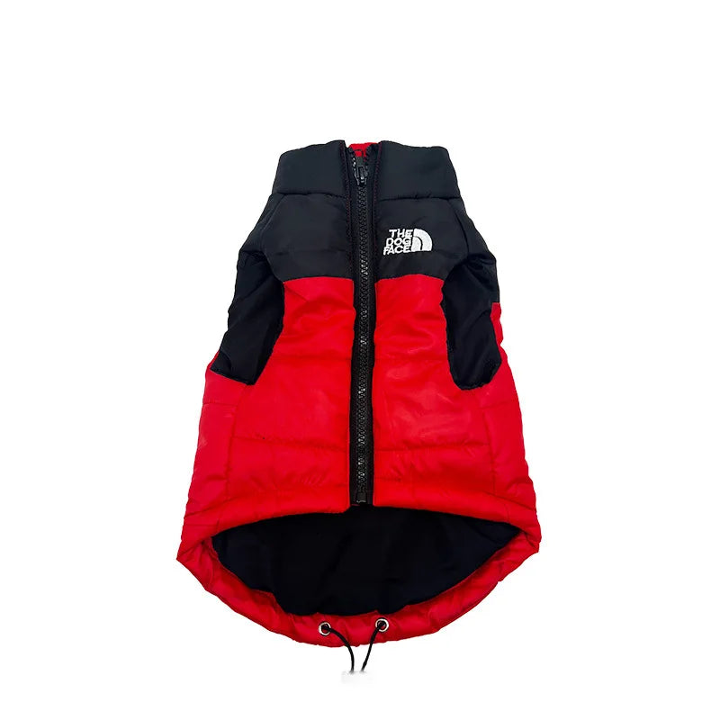 Luxury Pet Coat Cotton Dog Vest Thicken Warm Jacket for Dog Waterproof Dog Vest Designer Pet Clothes