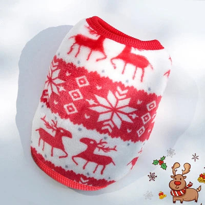 Winter Fleece Vest for Small Dogs & Cats