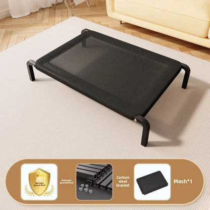 Dog Bed Summer Dogs Beds Breathable Camping Bed for Large Dog Sleeping Kennel Removable Dogs Washable Sofa Beds Pet Cushion Mat
