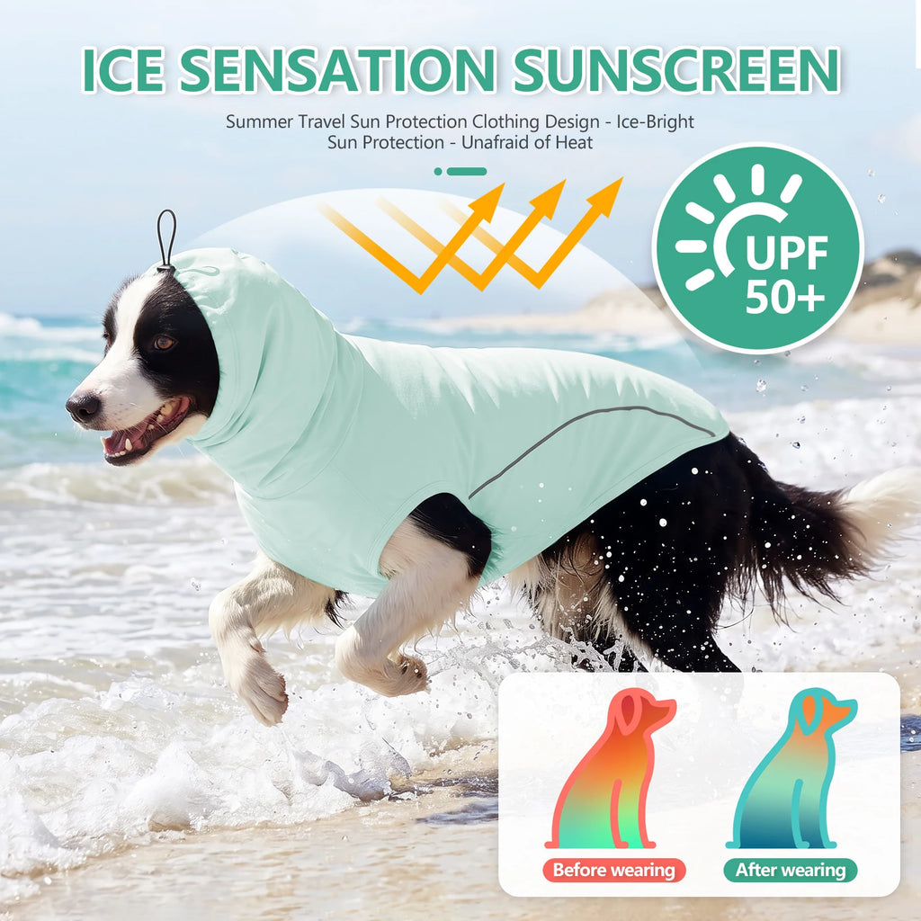 UV Sun Protective Cooling Vest for Dogs & Cats