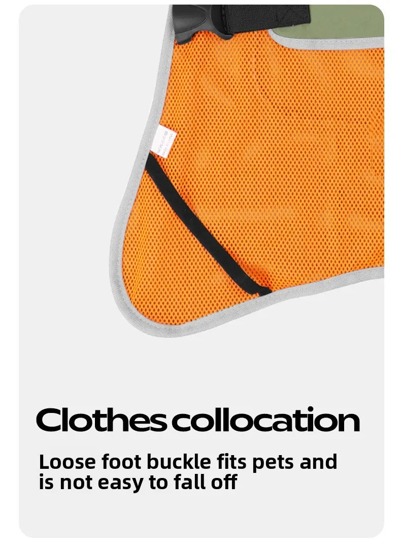 Waterproof Dog Rain Jacket & Windbreaker Coat