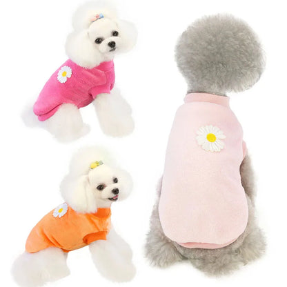 Dog Clothes Winter Fleece Warm Hoodies Clothes For Small Medium Dogs Dachshund Outfits Pet Pullover Coat Puppy Sweatshirt Suits