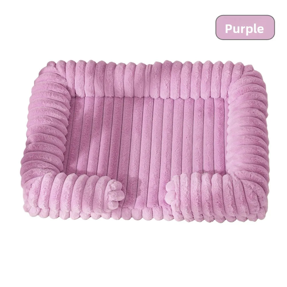Warm Winter Dog Bed – Cozy Sofa-Style Pet Mat