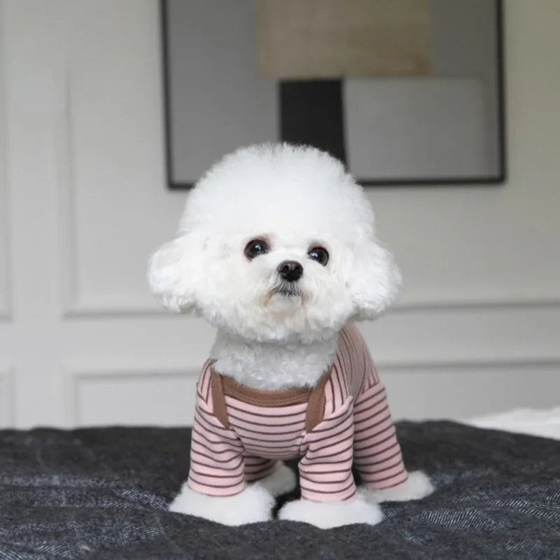 Winter Warm Four-Legged Dog &amp; Cat Bodysuit – Cozy Indoor &amp; Outdoor Pet Pajamas