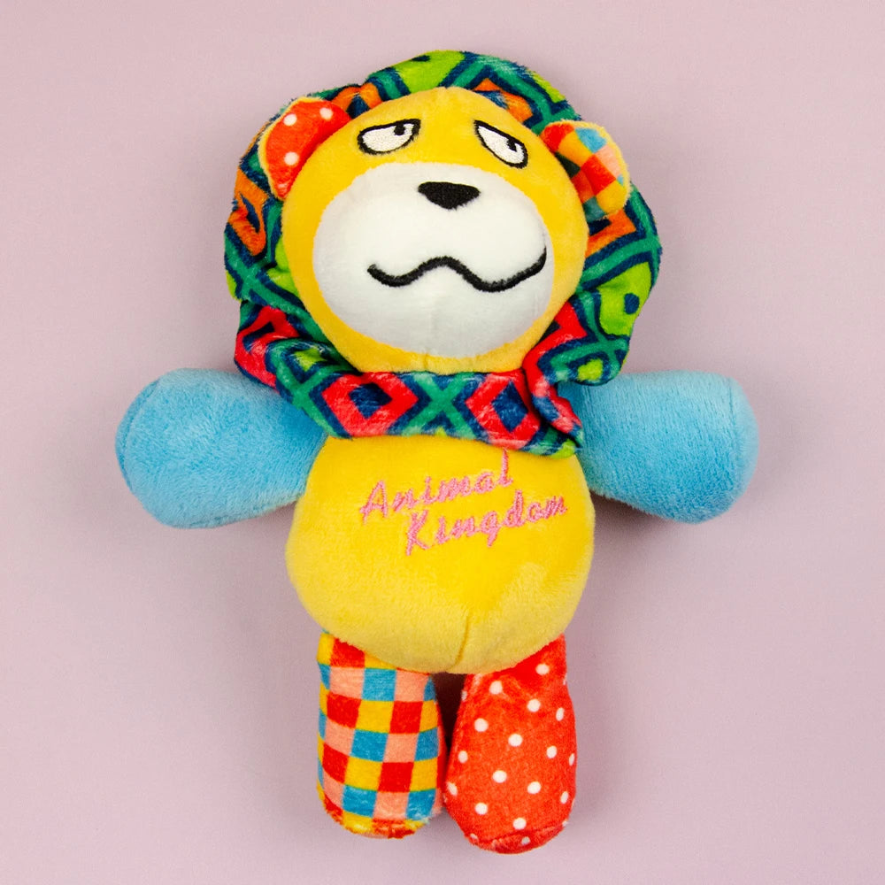 Plush Squeaky Dog Toy — Adorable Animal Designs for Small, Medium & Large Dogs