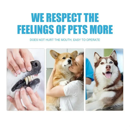 Pet Toothpaste for Dogs &amp; Cats, Edible Oral Care, Fresh Breath, Tartar &amp; Plaque Removal, Teeth Cleaning Pet Products