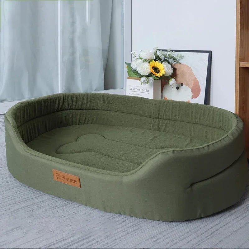 Petdashian Waterproof Square Dog Sofa Bed | Washable Kennel Pad