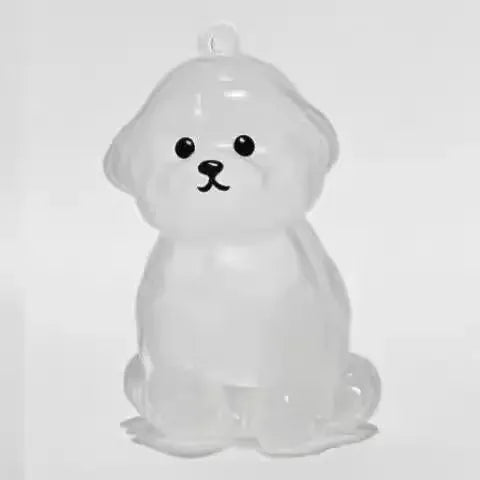 Pet Hair Memorial Resin Keychain