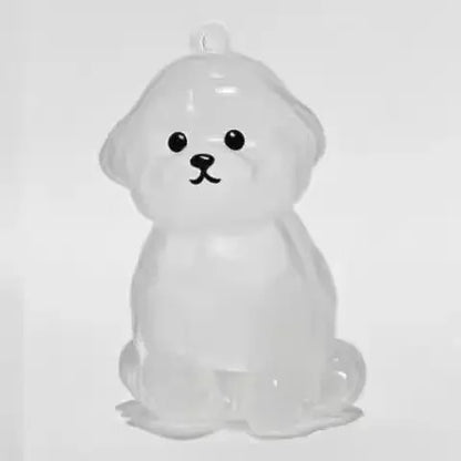 Pet Hair Memorial Resin Keychain
