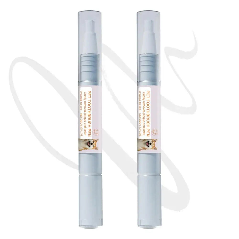 Pet Teeth Cleaning Pen Pet Dental Pen dog Toothbrush Pen Fresh Breath Tooth Whitening Cat Teeth Refreshing Pen pet supplies