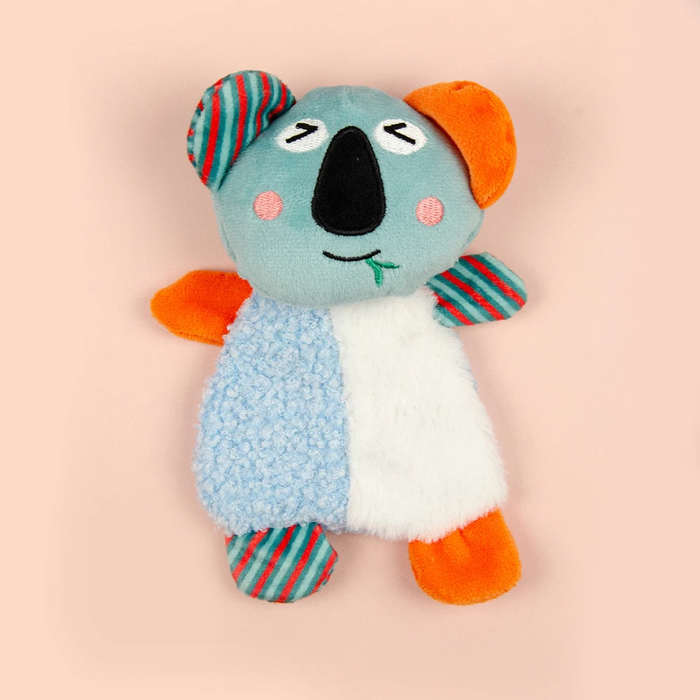Plush Squeaky Dog Toy — Adorable Animal Designs for Small, Medium & Large Dogs