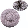 Petdashian Round Plush Dog Bed | 6 Sizes | Warm Winter Sleep Nest for Dogs & Cats