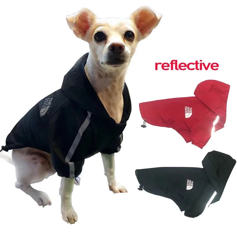 Waterproof Reflective Hoodie Jacket for Dogs & Cats