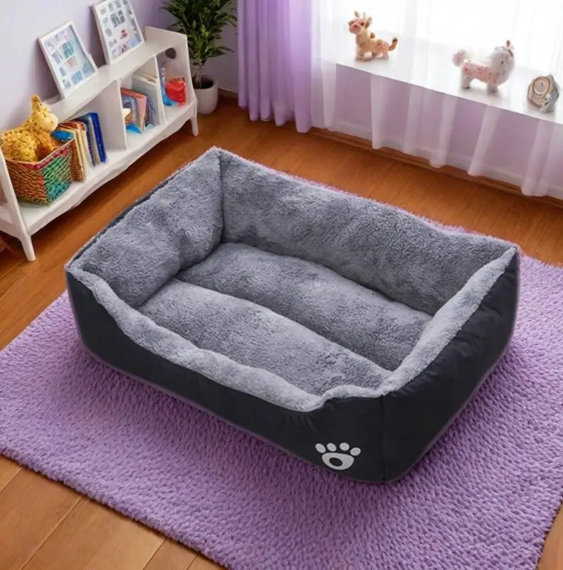 Plush Non-Slip Dog Sleeping Mat | Bite-Resistant Coral Fleece for Small, Medium & Large Dogs