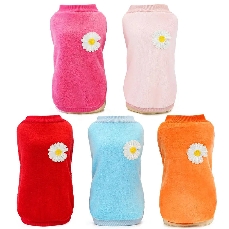 Dog Clothes Winter Fleece Warm Hoodies Clothes For Small Medium Dogs Dachshund Outfits Pet Pullover Coat Puppy Sweatshirt Suits