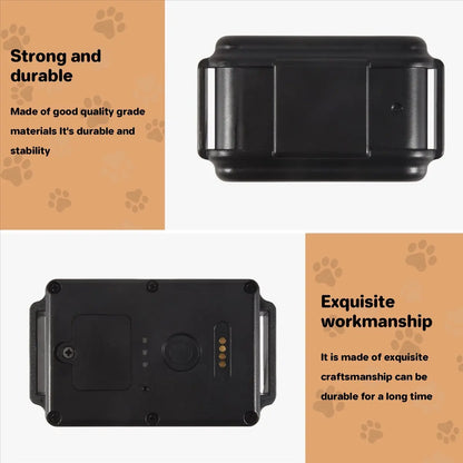 Pet Tracker Gps Collar for Dogs Gps Tracking Animal Real Time Tracking IP67 Waterproof Hound Locator for Medium Big Dogs