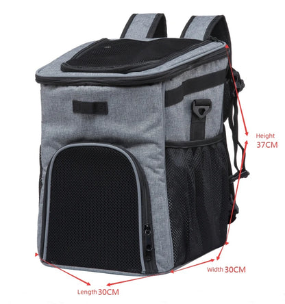 Pet Travel Bag Bike Basket Detachable Portable Backpack Suitable for Bicycles