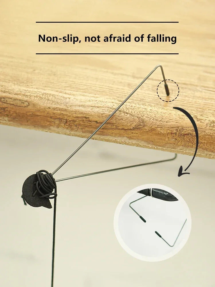 Hanging Door Mouse Cat Toy | Retractable Self-Play Interactive Scratch Rope