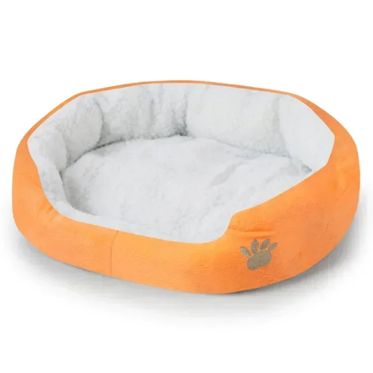 Plush Cashmere Pet Bed Sofa Lounger for Dogs & Cats