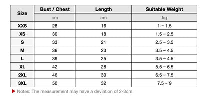Winter Warm Four-Legged Dog &amp; Cat Bodysuit – Cozy Indoor &amp; Outdoor Pet Pajamas