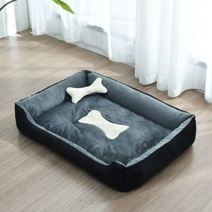 Dog Kennel All-season Universal Pet Bed House for Small Medium Large Dogs Cats Soft Bed Pad Winter Warm Pet Sleeping Supplies