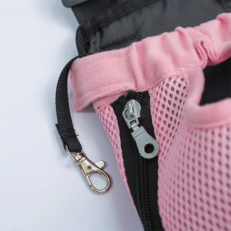 Pet Backpack Adjustable Cat Carrier Bag Pet Double Shoulder Backpack Portable Bag Outdoor Travel Camping Hiking Cat Bag Dog Bag