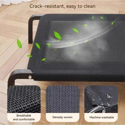 Dog House Foldable Dog Bed All Season Large and Small Dogs Camp Bed Detachable Waable Military Sle Pet Supplies for Summer Use