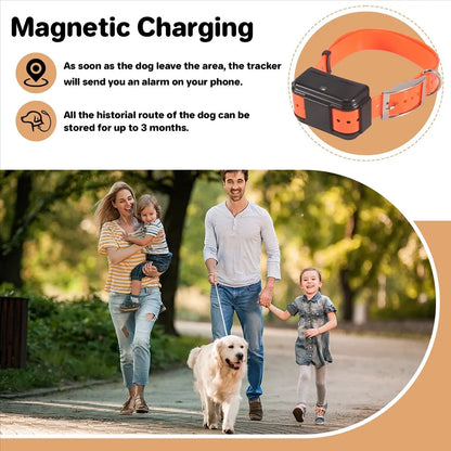 Pet Tracker Gps Collar for Dogs Gps Tracking Animal Real Time Tracking IP67 Waterproof Hound Locator for Medium Big Dogs