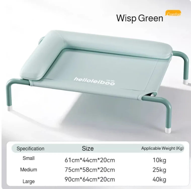 All-Season Dog Camping Bed | Washable & Elevated