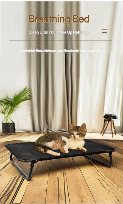 Foldable Dog Bed | All-Season | Detachable &amp; Washable | Military Style Dog House for Large &amp; Small Dogs