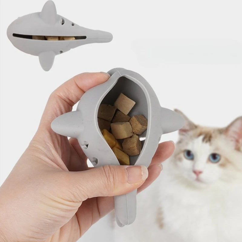 Simulated Fish Cat Chew Toy | Food Leakage Teeth Grinding Bite-Resistant Kitten Toy