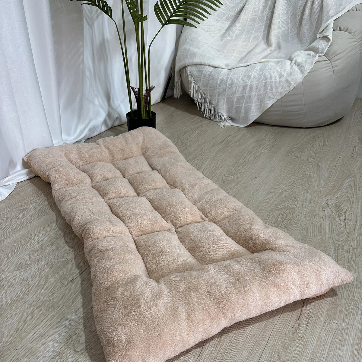 Dog Bed Mat Large Size Sleeping Pad For Winter Use Keep Warm Double-sided Use Golden Retriever Stress-relieving Sleeping Pad